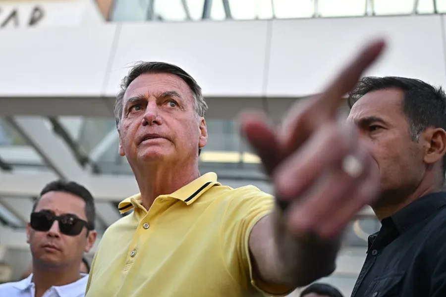 El ex presidente de Brasil, Jair Bolsonaro