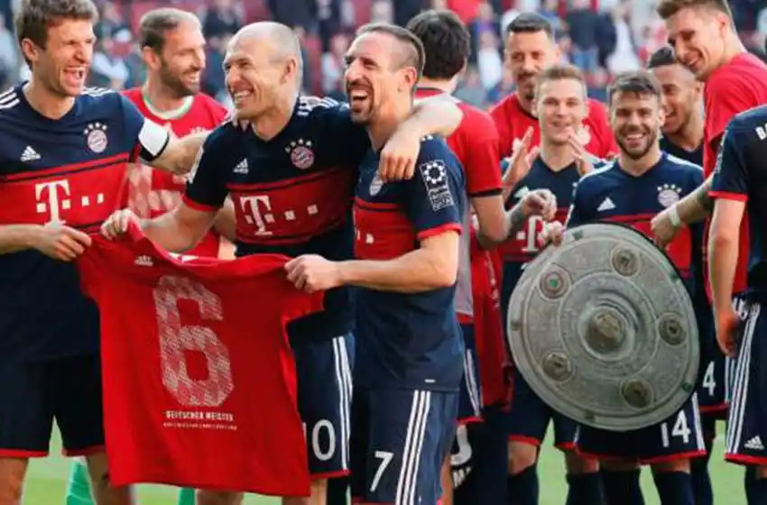 Bayern Múnich, hexacampeón de la Bundesliga