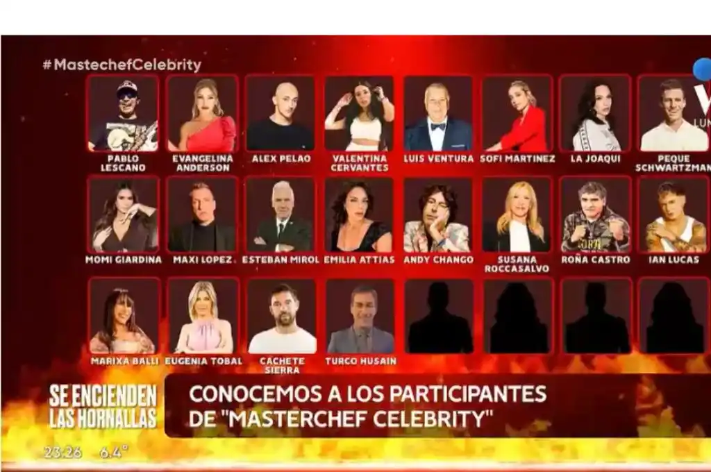 Se viene un nuevo Marterchef Famosos