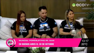 Tandilenses serán parte del Mundial Powerlifting IPL 2025
