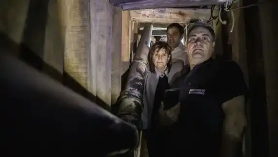 Bullrich recorrió el túnel del frustrado robo en San Isidro