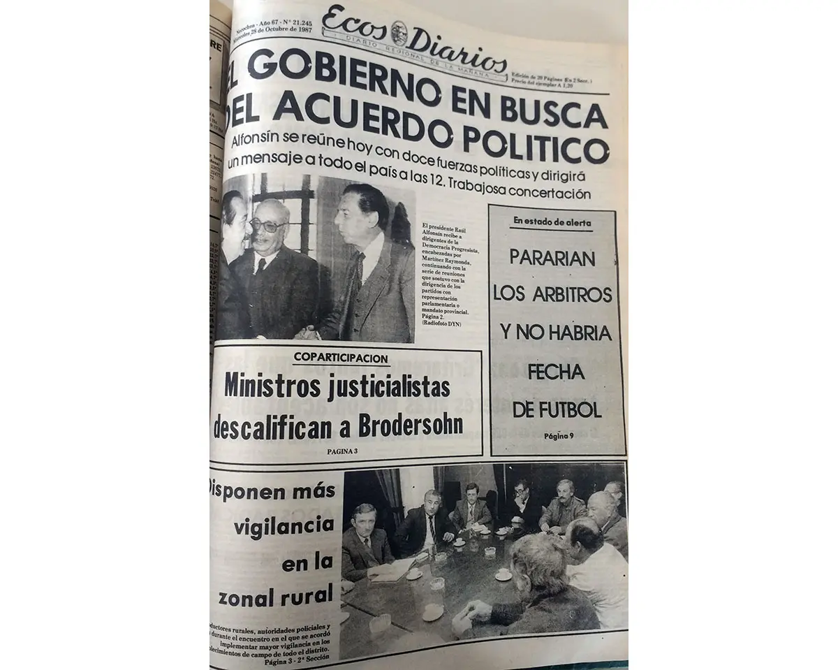 Miércoles 28 de octubre de 1987