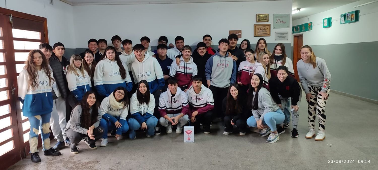 Los chicos que irán al viaje