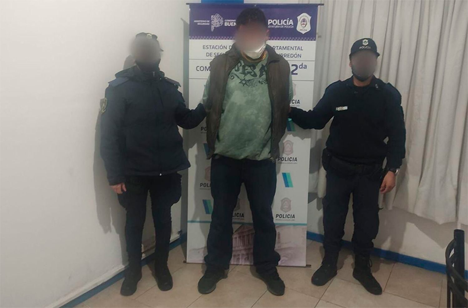 Provocaba disturbios en la Zona Roja y fue atrapado: tenía un pedido de captura por robo