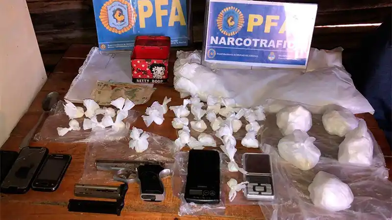 Cayó la "Banda de la Gringa": Incautan droga y hay siete detenidos