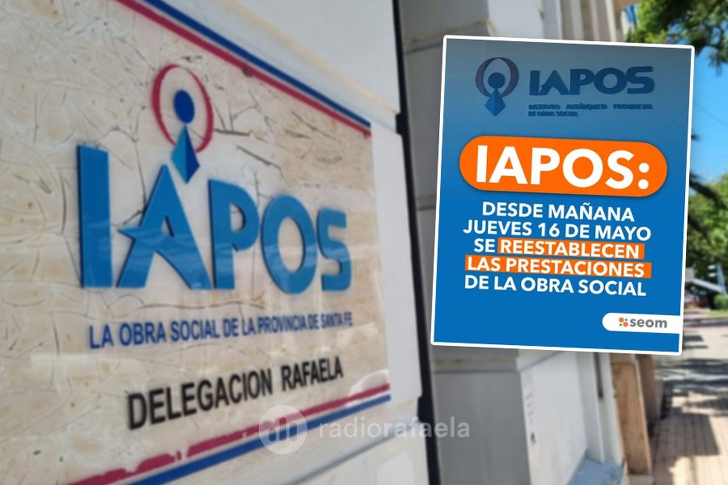 Después de tres semanas de corte, se restablece el servicio de Iapos en la ciudad