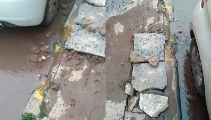 Pérdida de agua en 25 de Mayo al 700