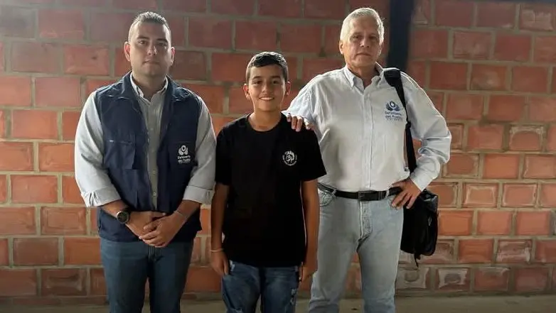 Tras pago de millonaria suma, disidencias de las FARC dejan en libertad a niño Lyan secuestrado durante 18 días