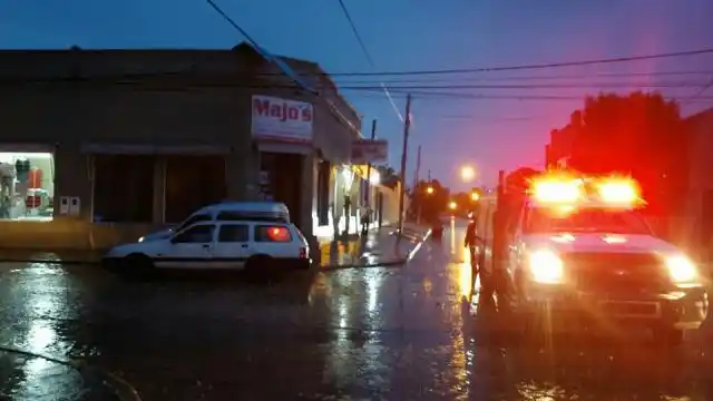 Incendio y consecuencias del temporal