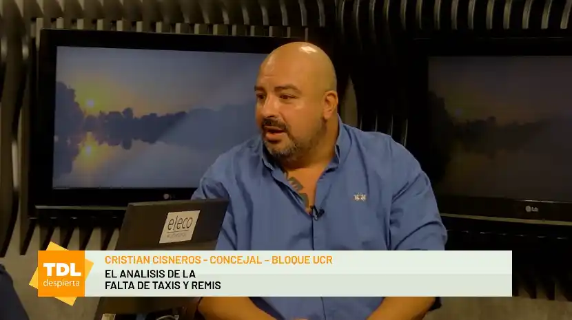 Cristian Cisneros analizó la problemática de los remises y taxis en Tandil.