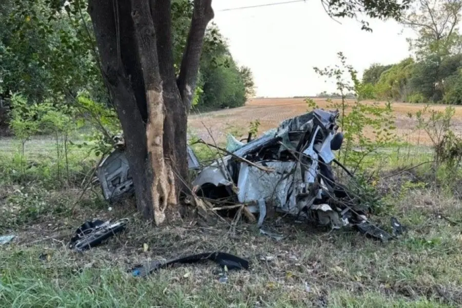Murió el otro joven  que había chocado contra un árbol en la ruta 33 cuando viajaba con un amigo