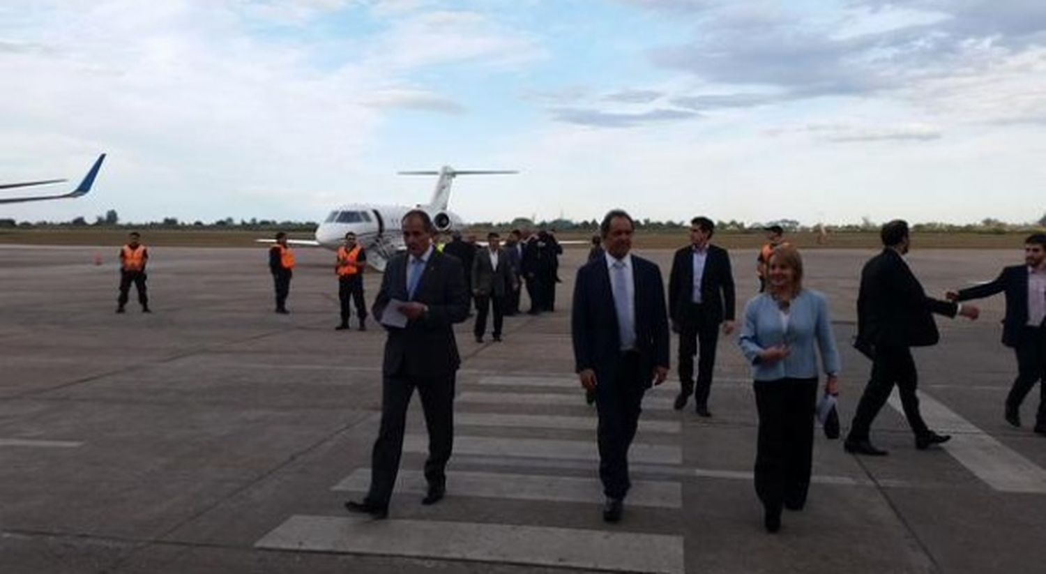 Scioli participó del cierre de campaña de Manzur en Tucumán