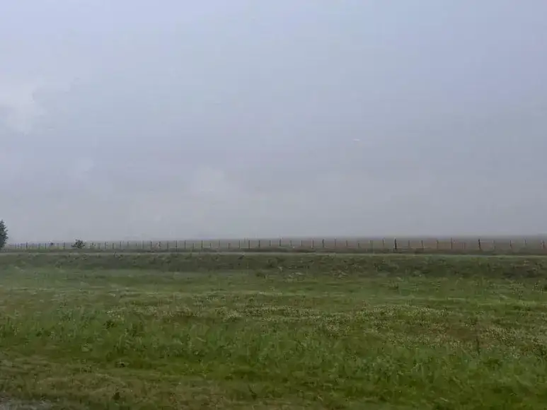 Campo y lluvia