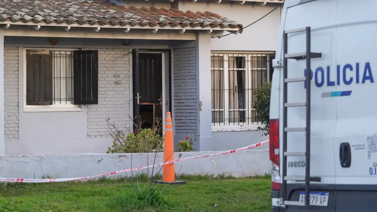 El domicilio donde ocurrió salvaje homicidio
