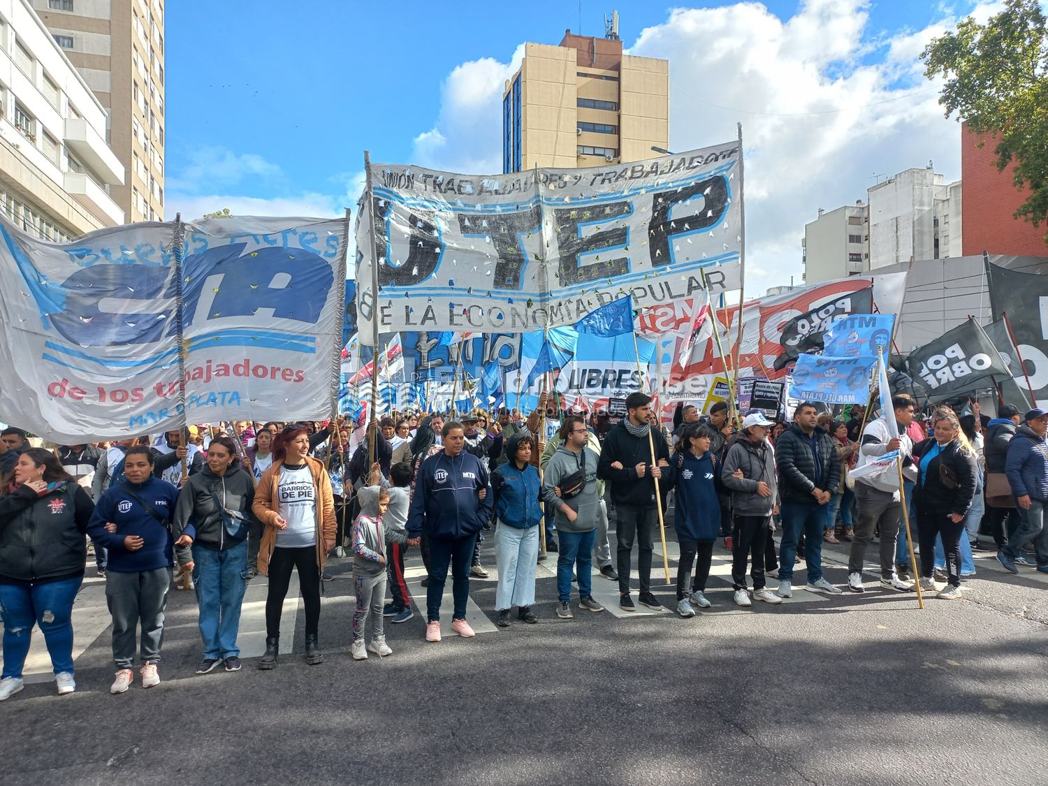 Organizaciones sociales: "Quieren un recorte total de derechos"