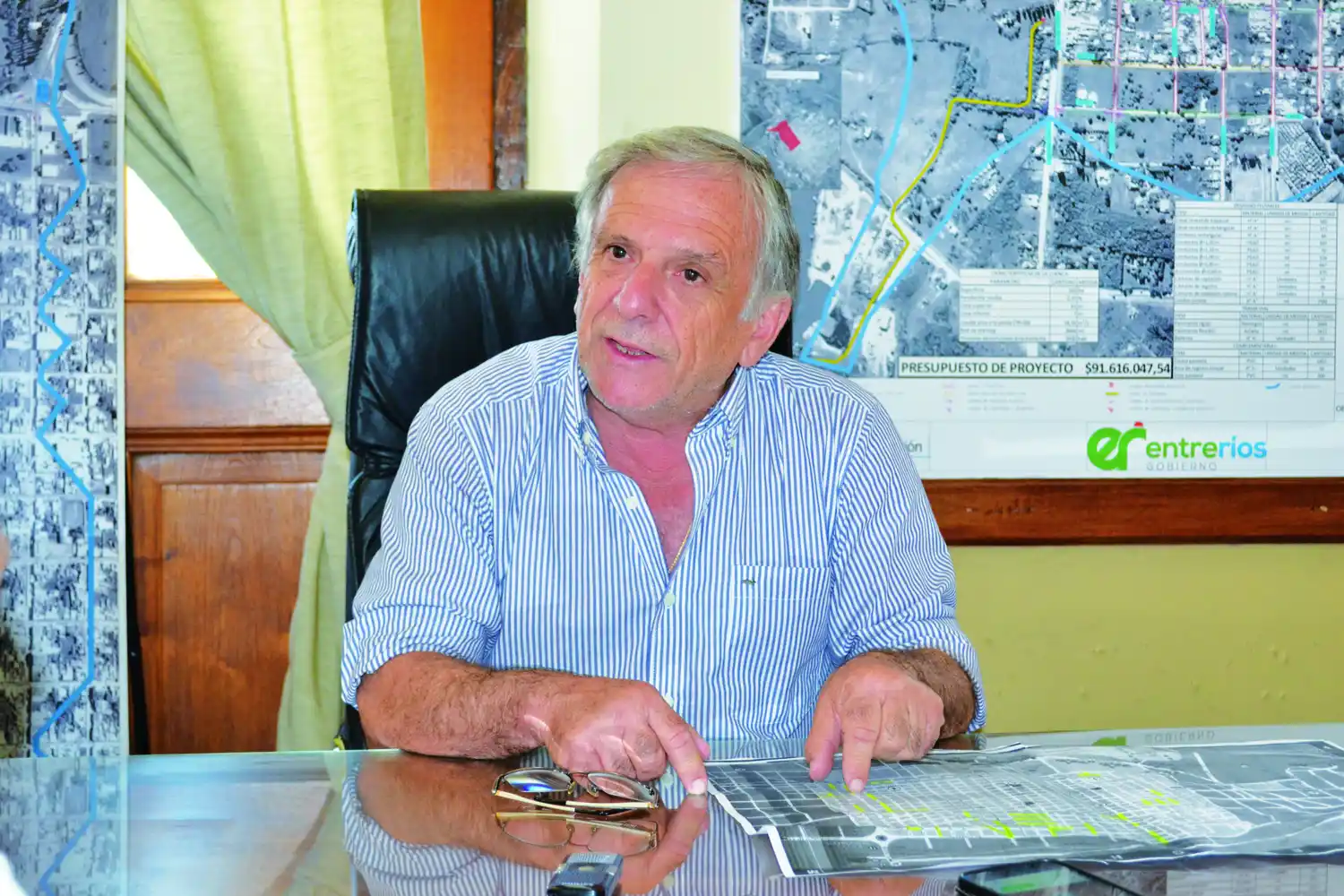 Maiocco tiene en elaboración un plan de círculo cerrado de viviendas