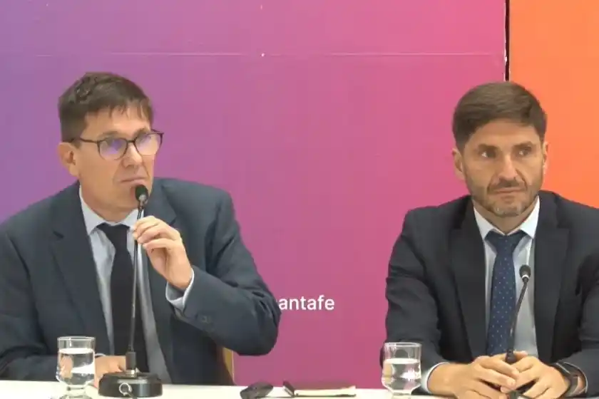 José Goity y Maximiliano Pullaro.