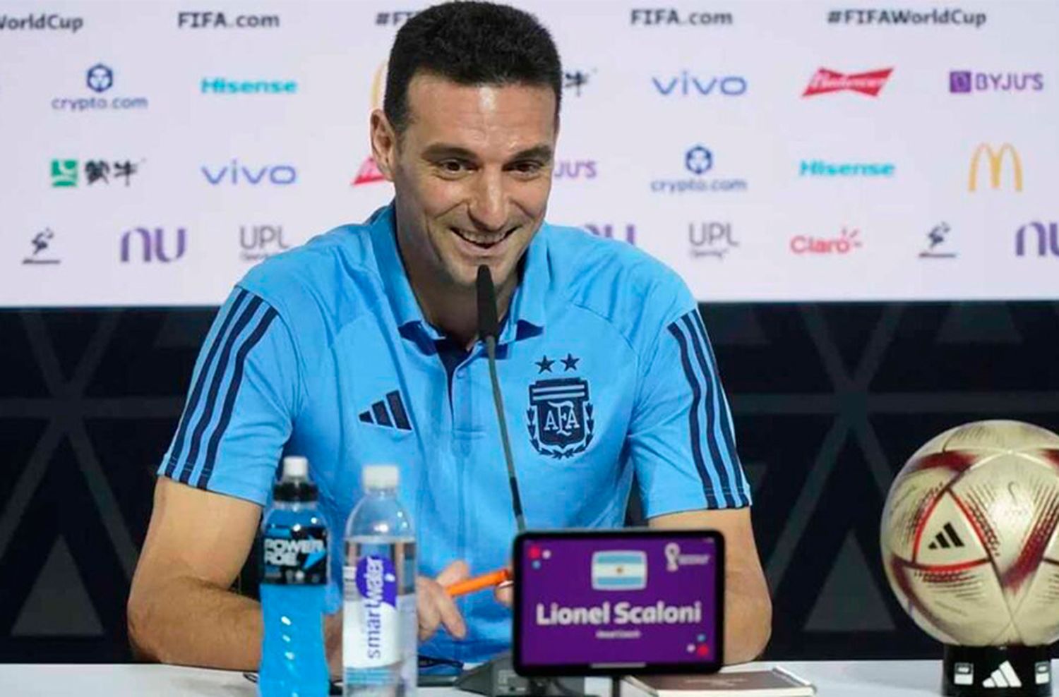 El llanto de Lionel Scaloni tras obtener el campeonato del mundo: “Haber ganado así tiene el doble de mérito”