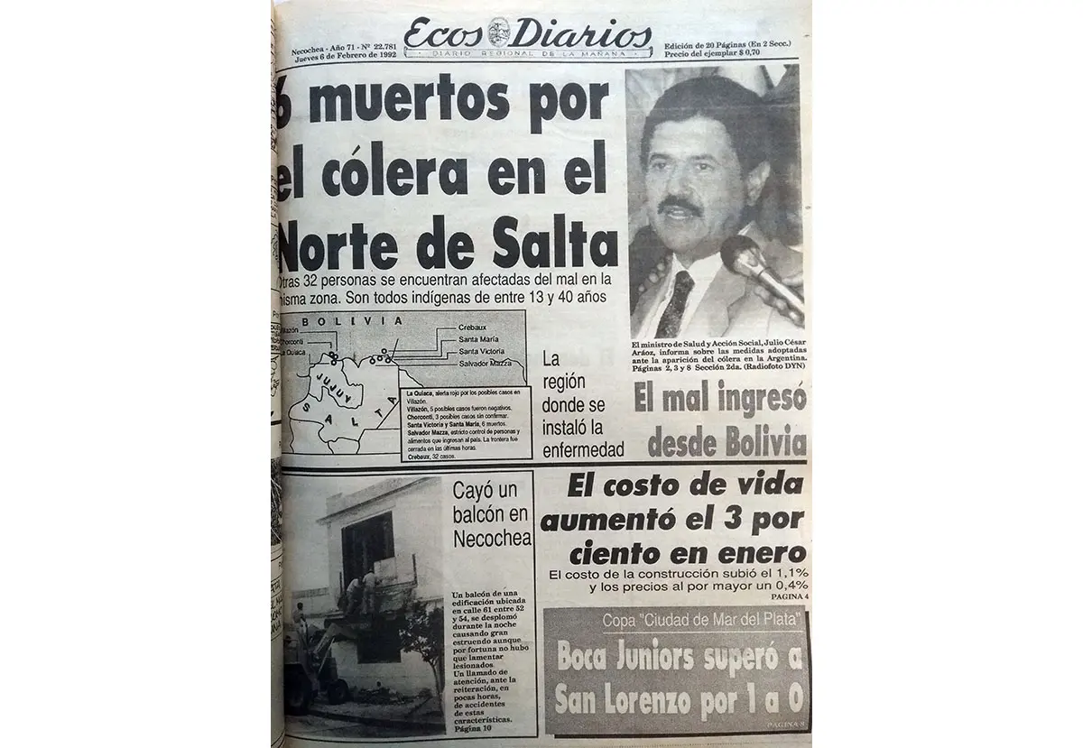 Jueves 6 de febrero de 1992
