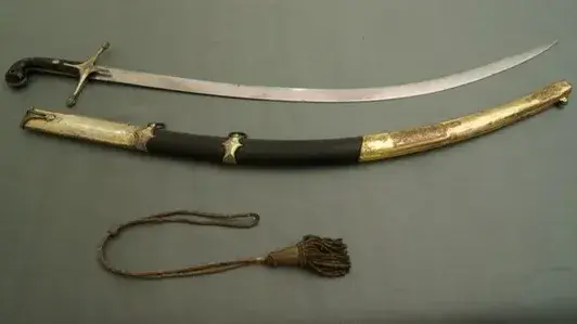 El robo del Sable Corvo de San Martín