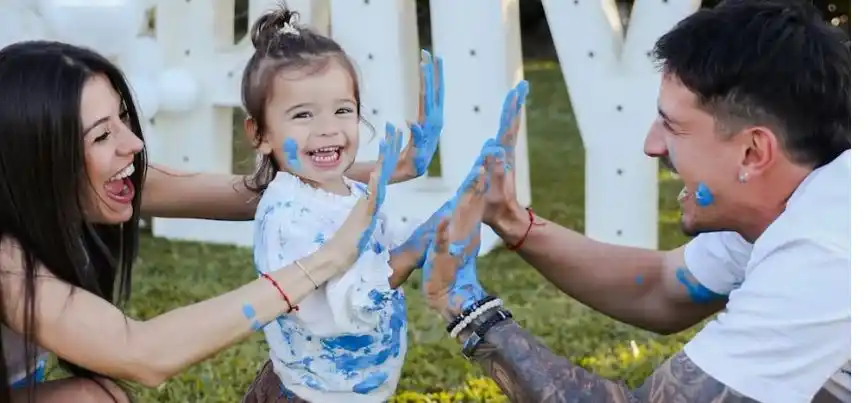 La conductora compartió en redes cómo decidió el nombre del bebé junto a Diego Mendoza