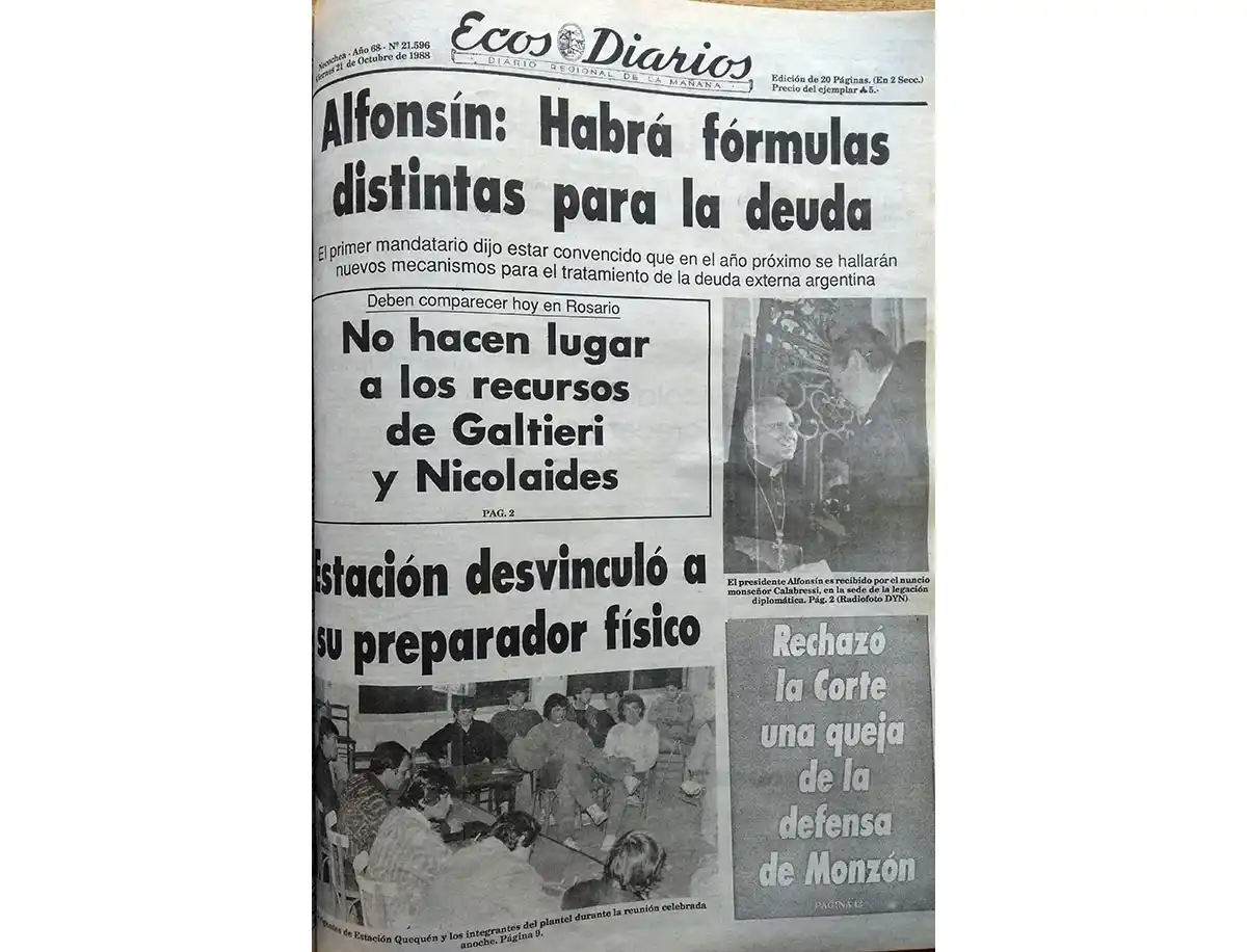Viernes 21 de octubre de 1988