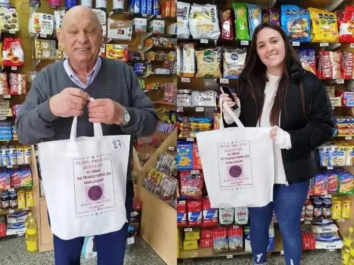 Kiosco Zubillaga celebró sus 61 años con sorteos y premios para sus clientes
