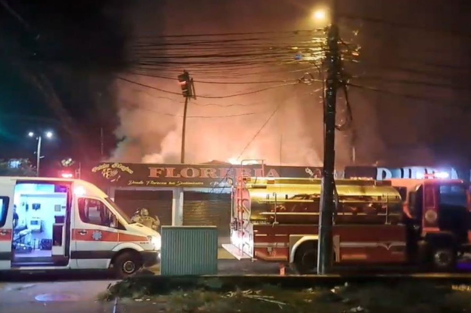 Incendio en discoteca