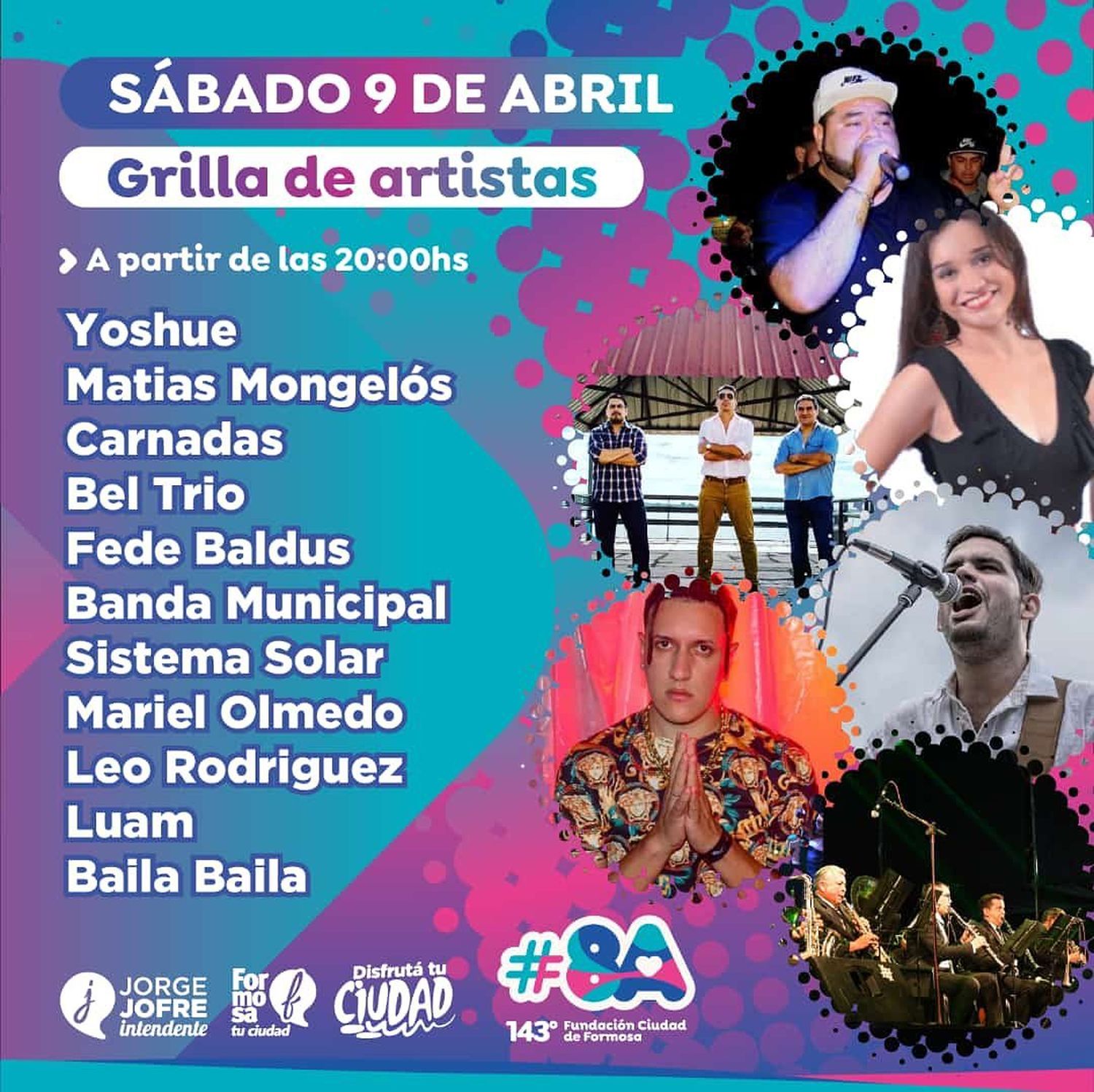 Grilla artistas