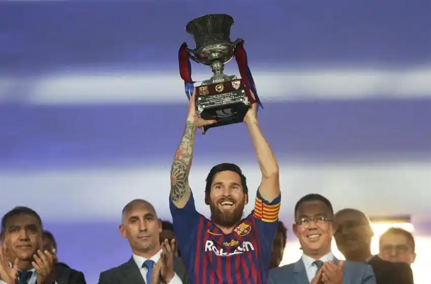 Messi conquistó el primer título como capitán