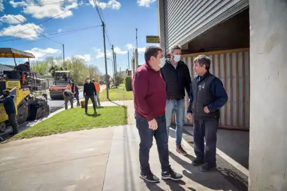 Repavimentan barrio Florencio Sánchez en Mar del Plata