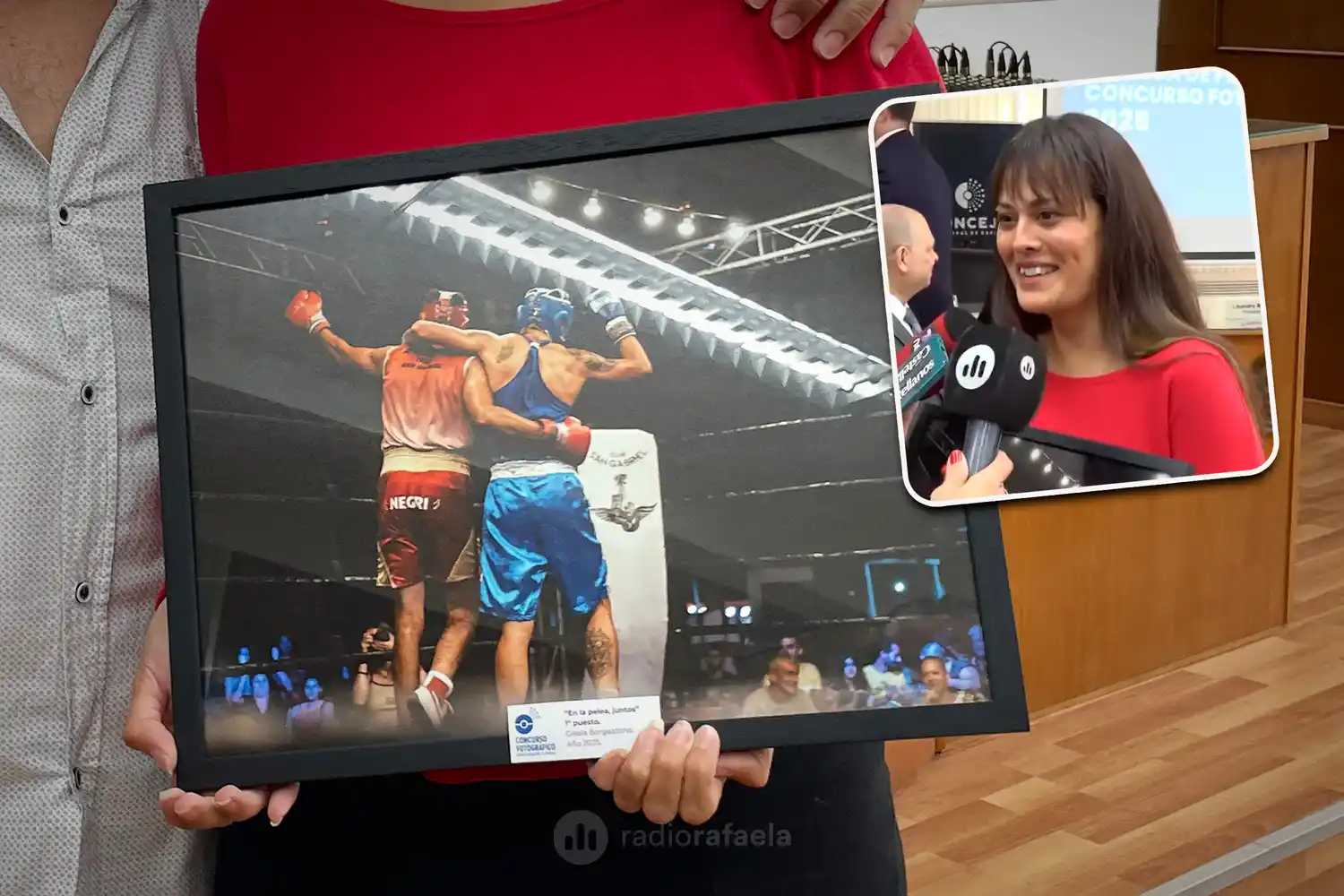 “En la pelea juntos”: la fotografía de Gisela Borgeatino que conquistó el primer premio del concurso del Concejo Municipal