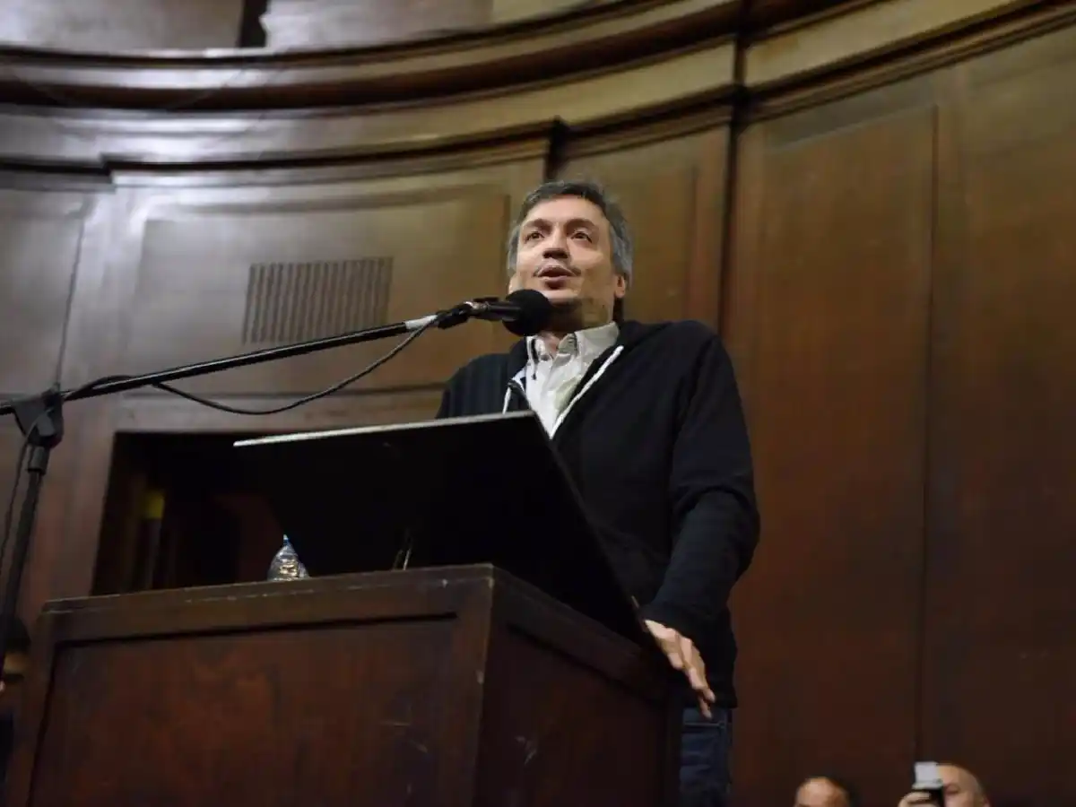 Máximo Kirchner: "El acuerdo es una avivada de los europeos"