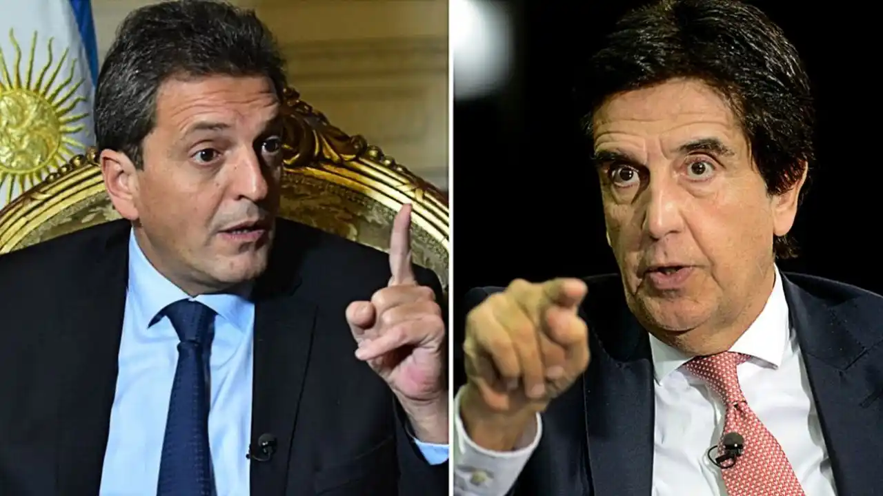 Melconian le dijo de todo a Sergio Massa.