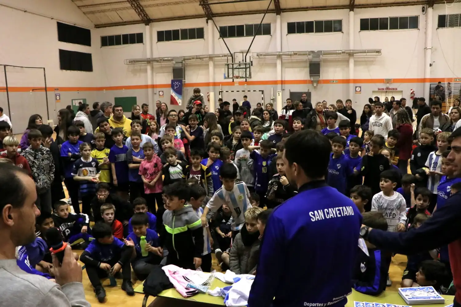 Gran participación de chicos