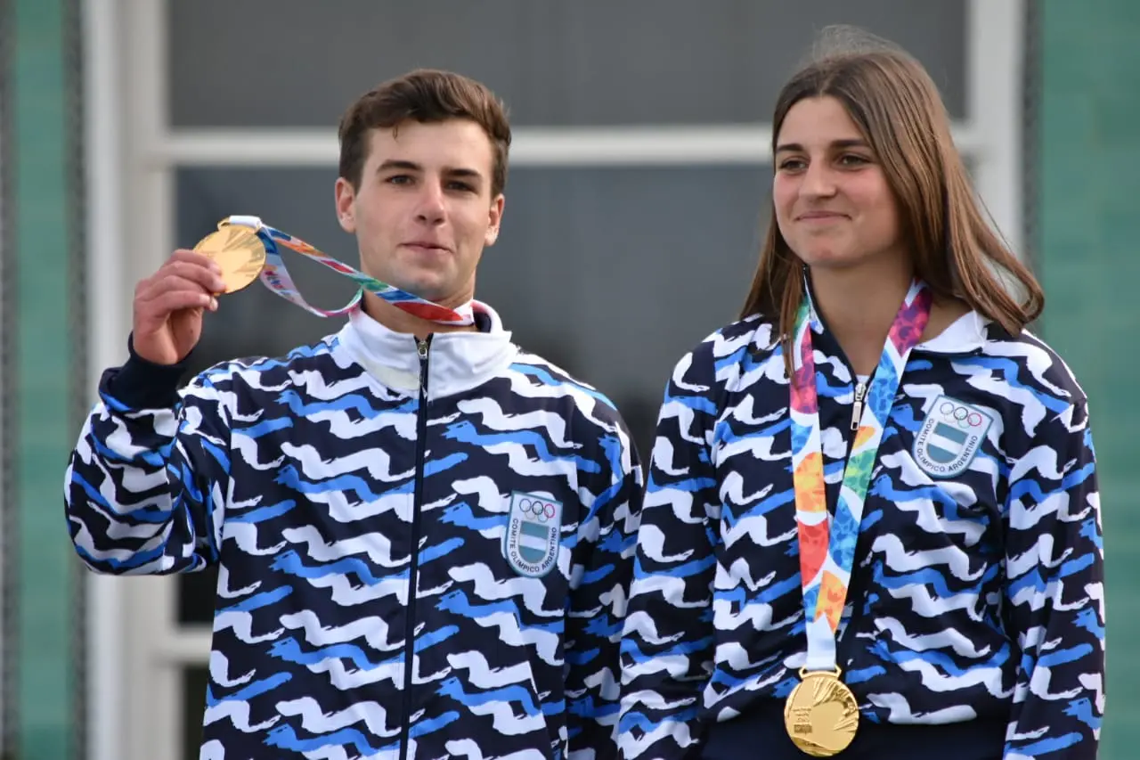 #BuenosAires2018: El sampedrino Dante Cittadini ganó la medalla de oro en Nacra 15