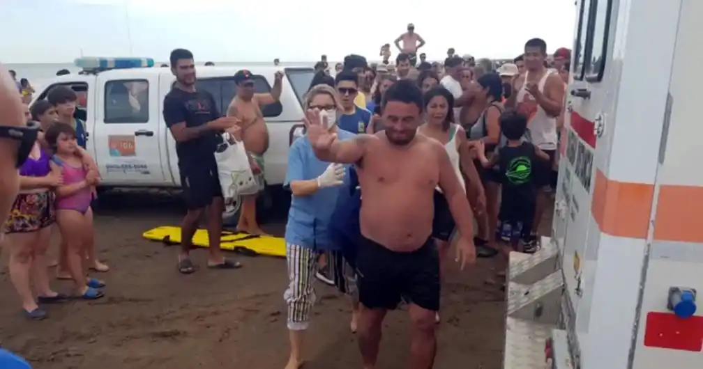 Tras pasar 26 horas en el mar, rescataron a dos kayakistas