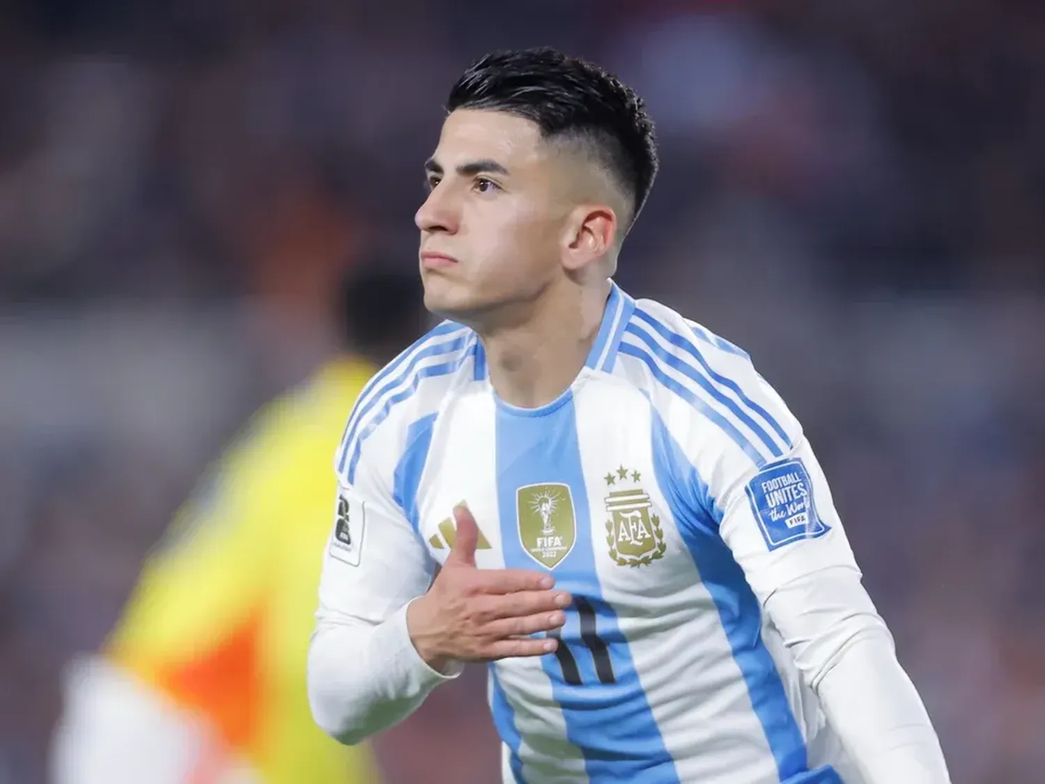 Argentina rescató un empate agónico ante Colombia en el Monumental