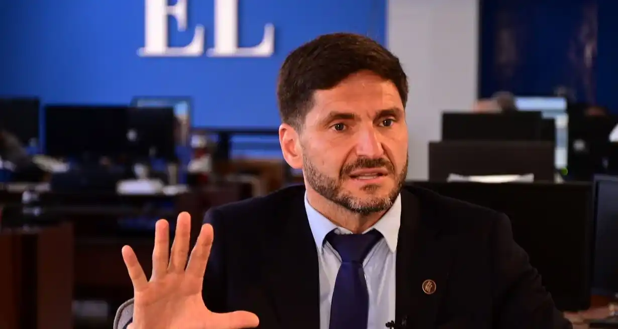 Pullaro dijo ser optimista para el año venidero en la provincia. Foto. Flavio Raina