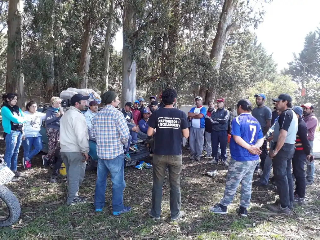 Admitieron el ingreso de recuperadores urbanos al relleno sanitario 