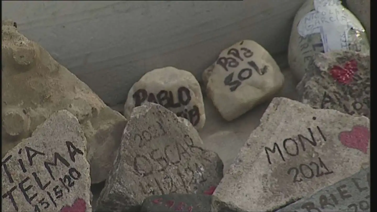“Marcha de las Piedras”: en homenaje a víctimas del COVID-19 y reclamo al Gobierno Nacional