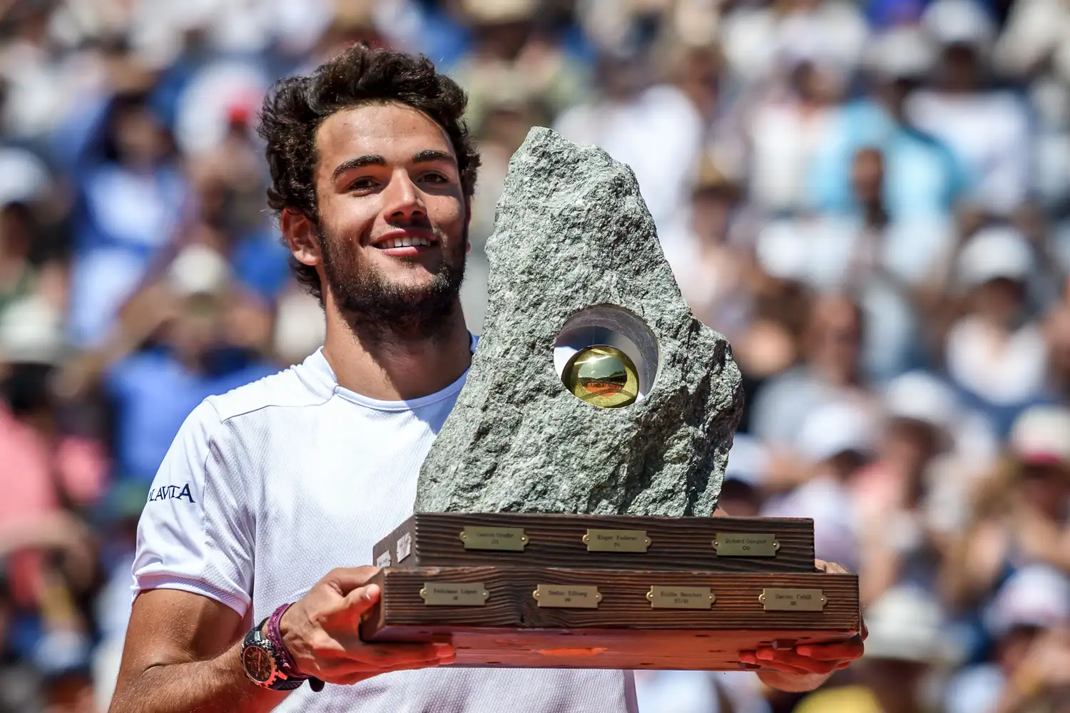 Primer trofeo para el italiano Matteo Berrettini