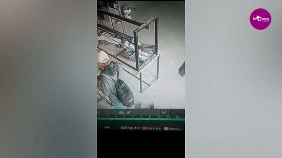 Persiguió al ladrón, lo encontró y quiso agredirlo con un cuchillo