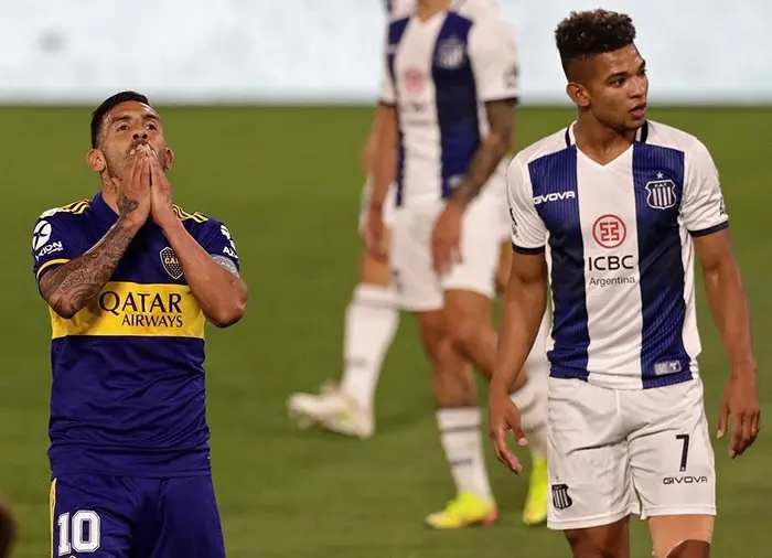 En el final. Boca perdió con Talleres