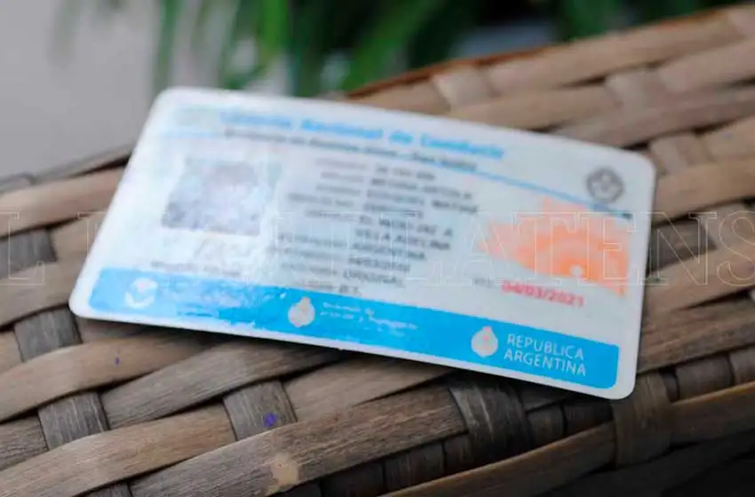 Carnet de conducir.