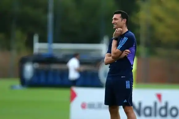 La Selección Argentina realizó su primer entrenamiento pensando en Paraguay