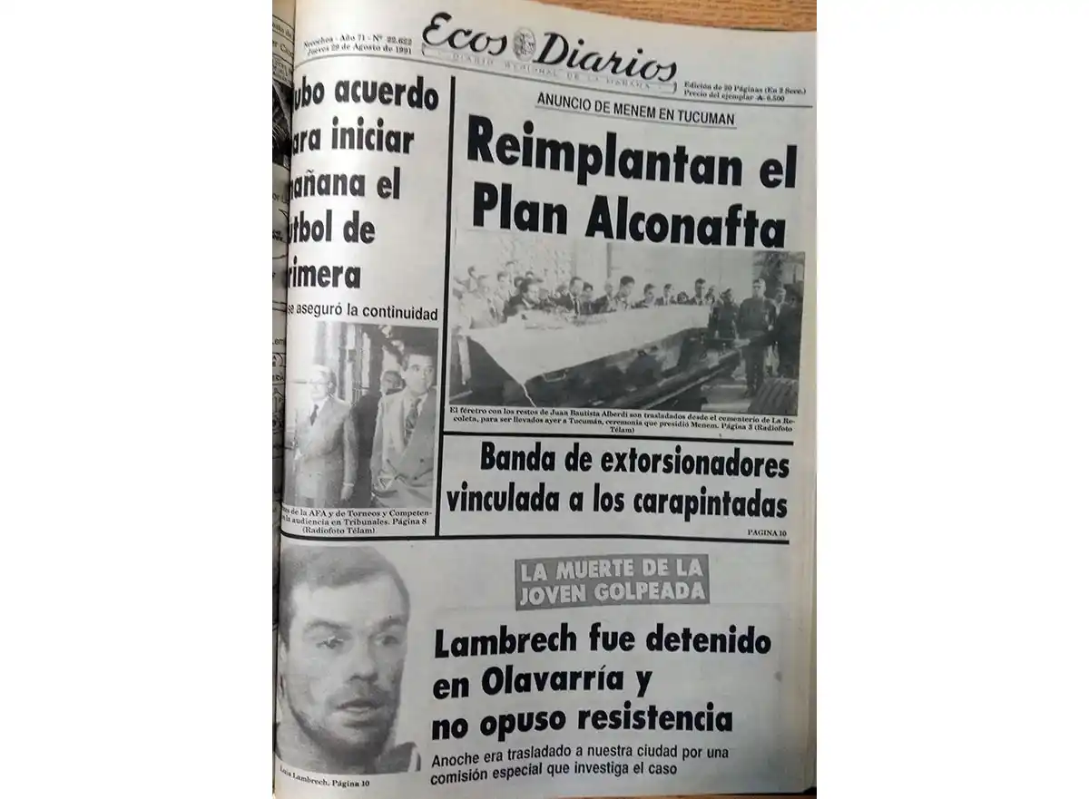 Jueves 29 de Agosto de 1991