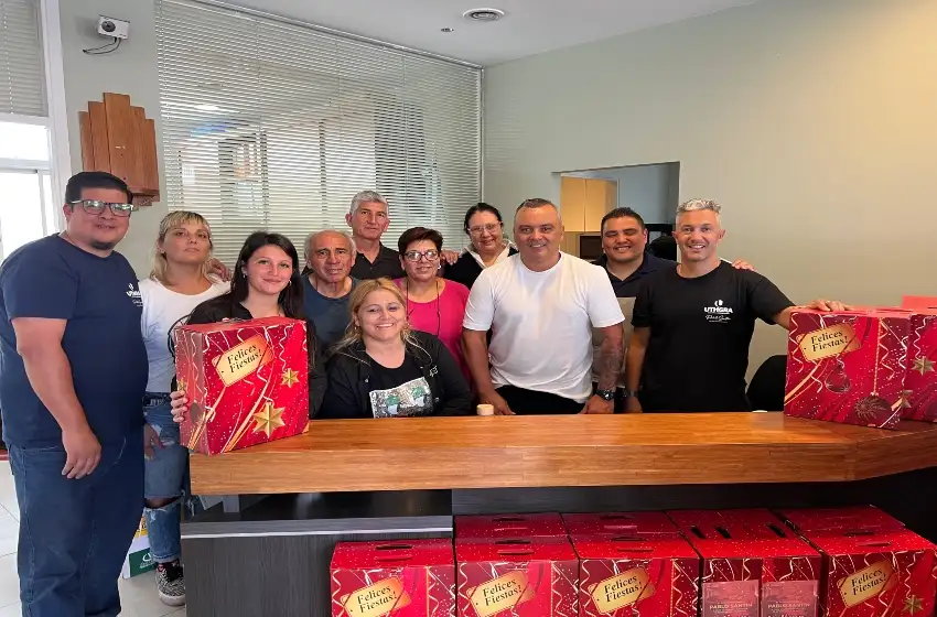 UTHGRA entregó cajas navideñas a más de 3500 hoteleros y gastronómicos