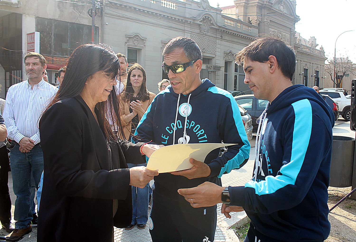 Histórico: La Antorcha Paralímpica pasó por Gualeguay