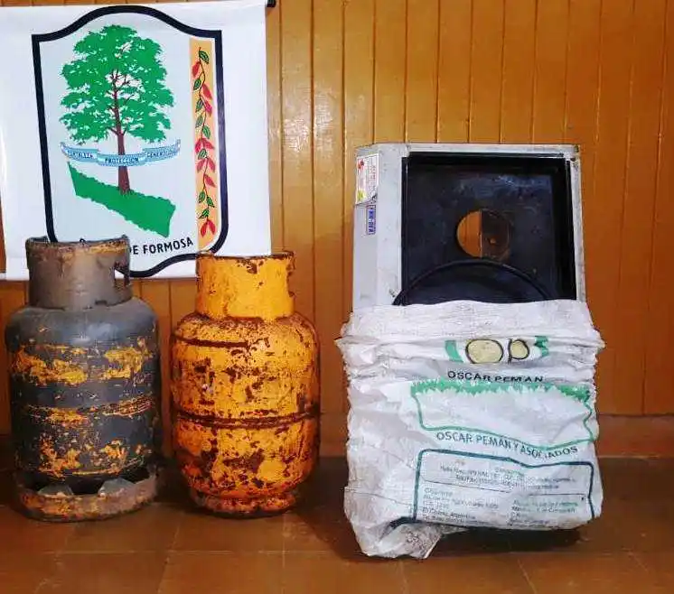 Recuperan objetos robados de una escuela, un sujeto quedó detenido